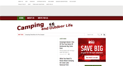 Desktop Screenshot of campingandoutdoorlife.com